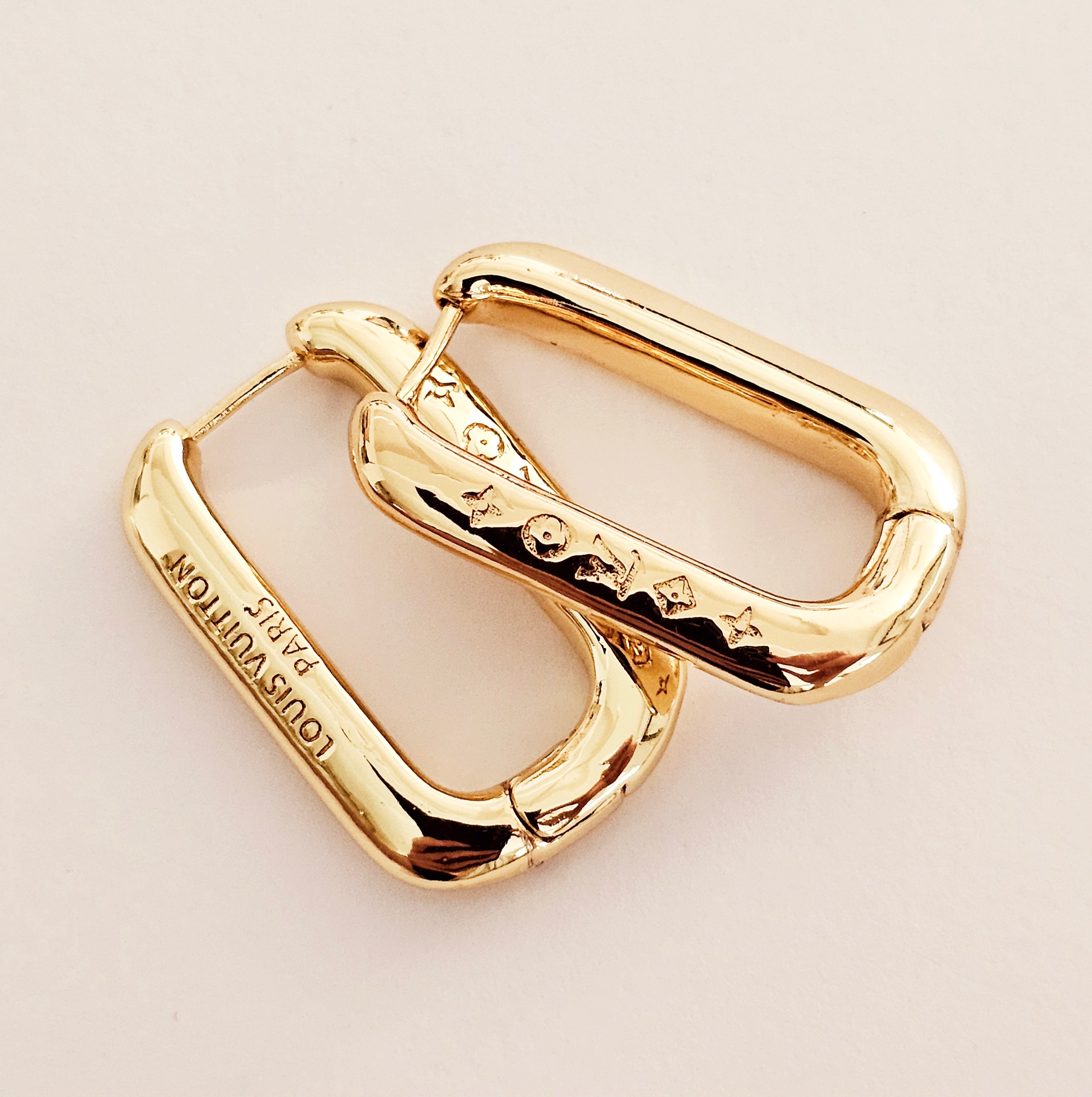 LV Square Hoops