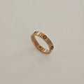 Cartier love ring (rose gold)
