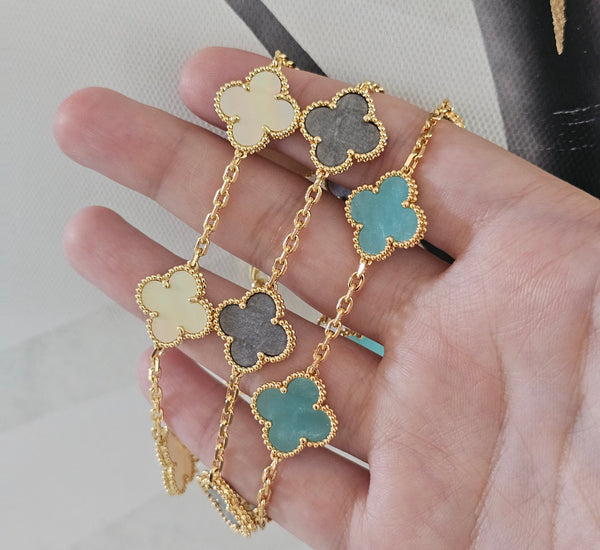 Vancleef high quality stamped bracelet