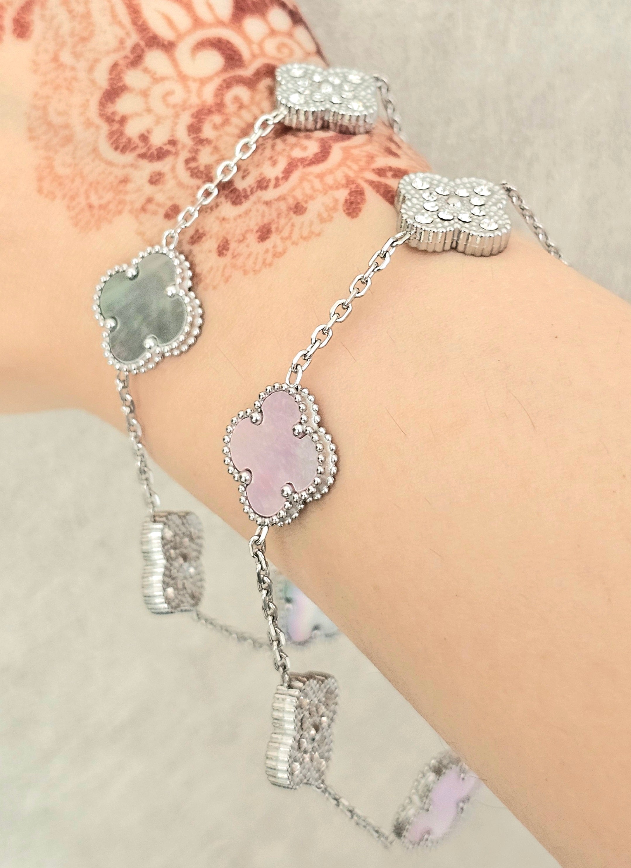 Vancleef silver bracelet