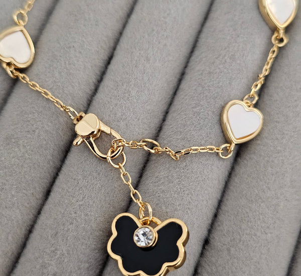 Katespade inspired pearl bracelet