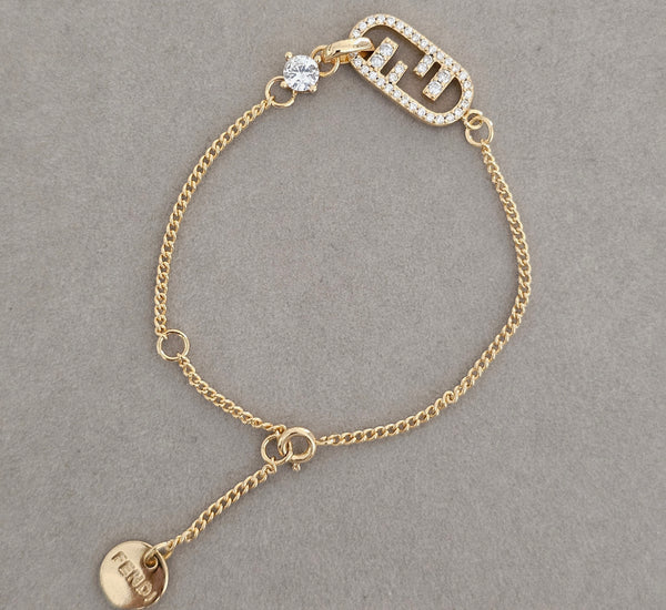 Fendi logo bracelet