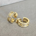 Bvlgari round hoops