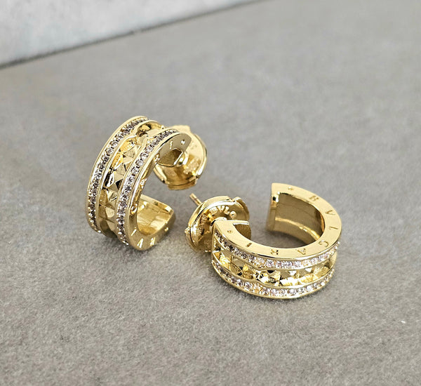 Bvlgari round hoops