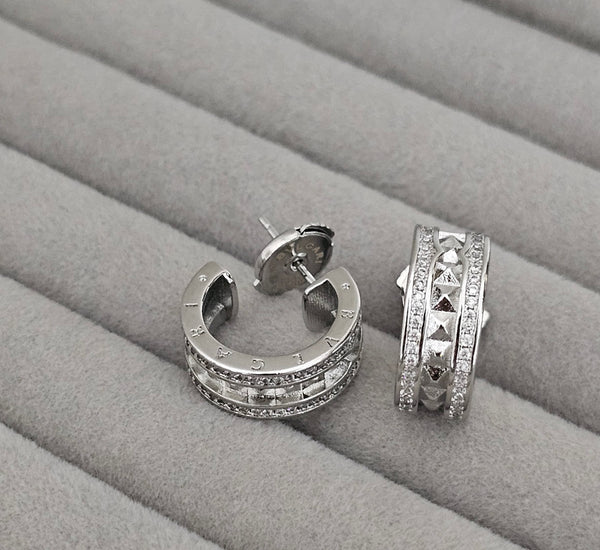 Bvlgari round hoops