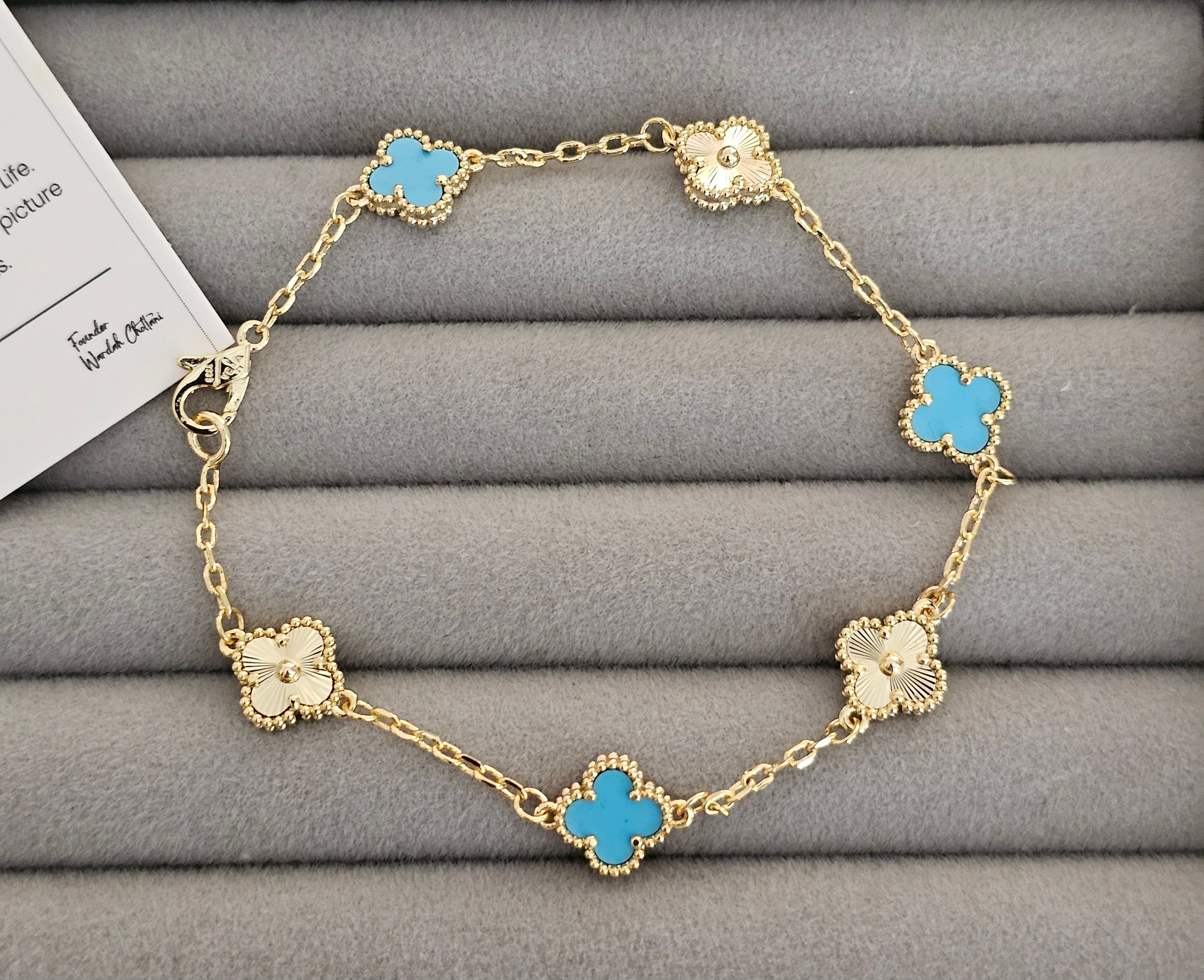 Vancleef small clover bracelet