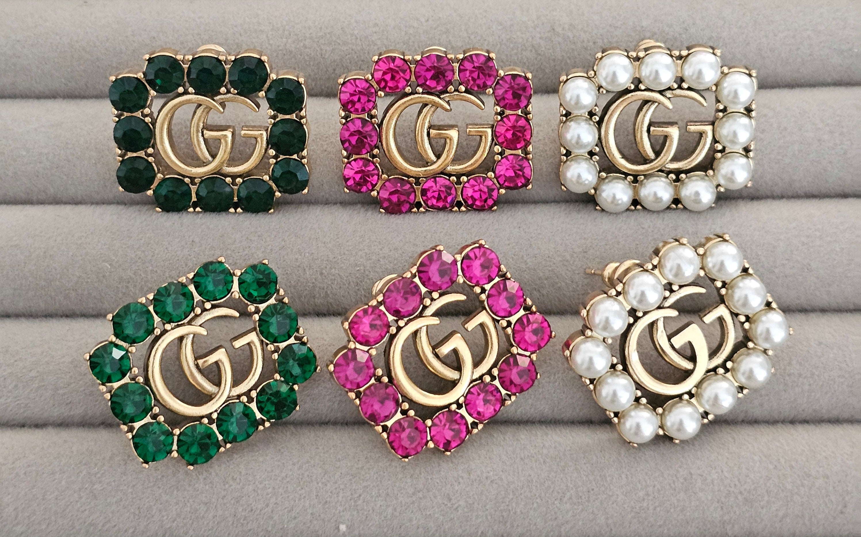 Gucci colored stones top