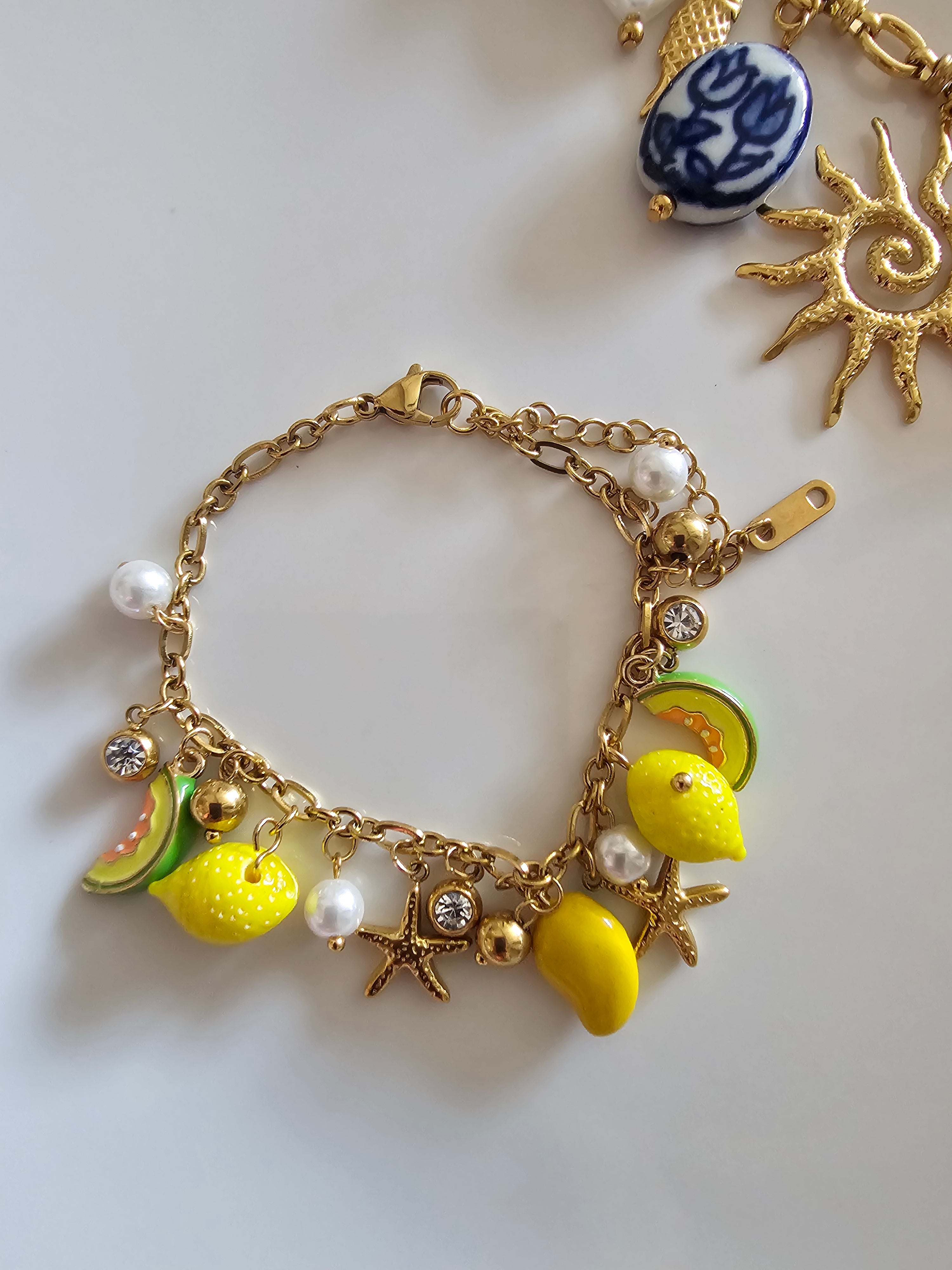 Lemon bracelet