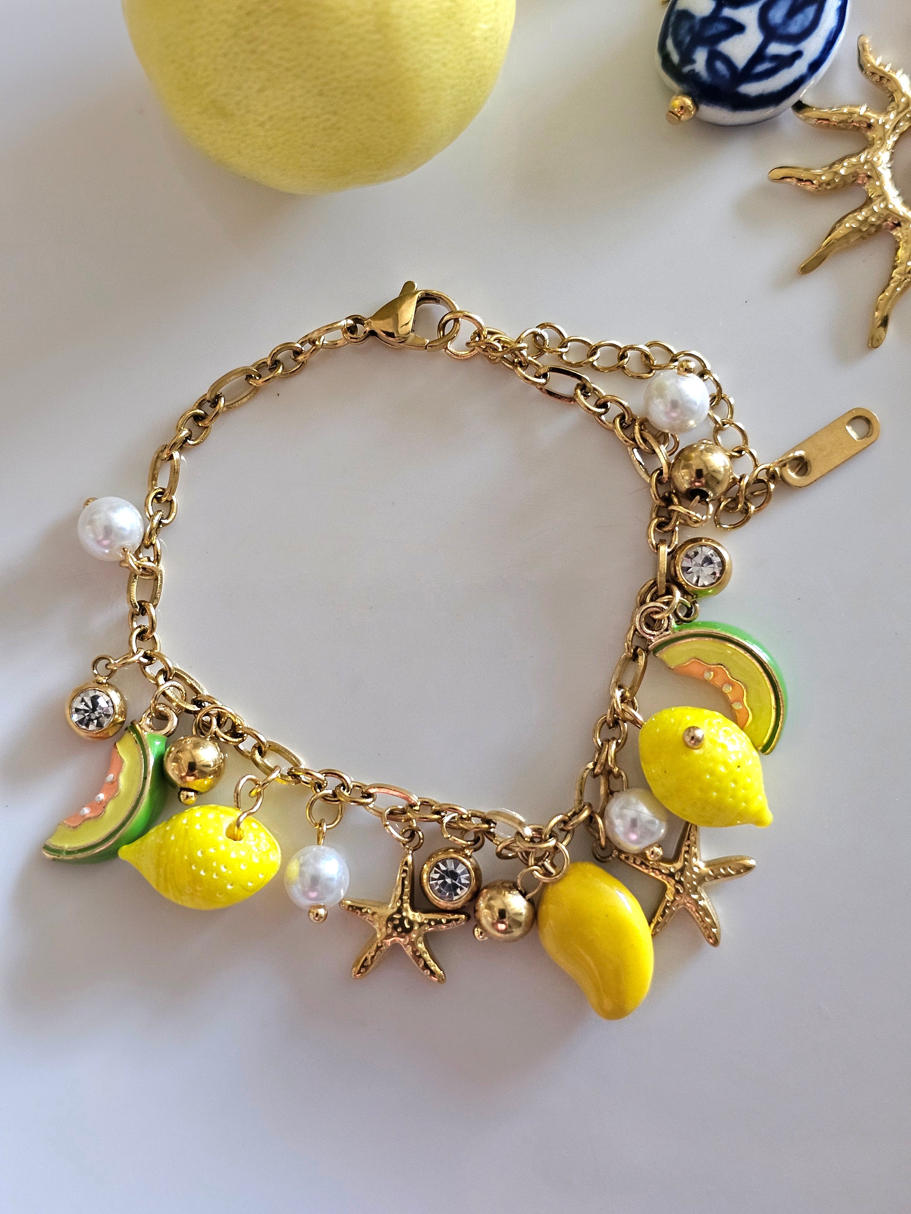 Lemon bracelet