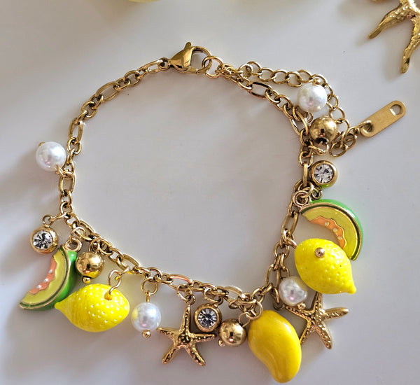 Lemon bracelet