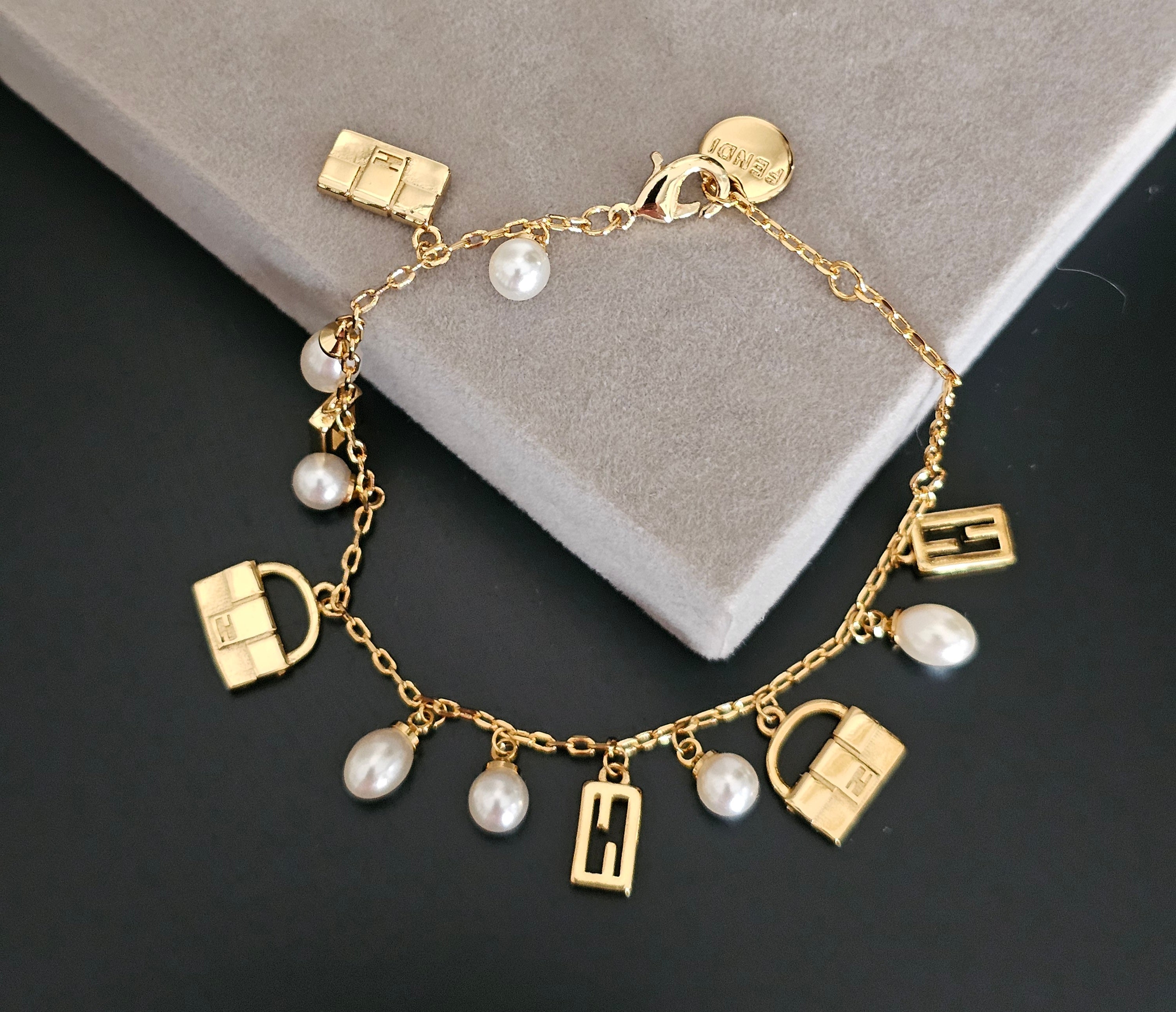 Fendi handbag bracelet