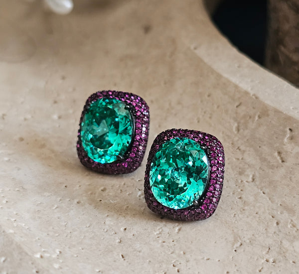 Sworaski inspired magenta tops