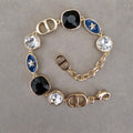 Dior chain/stone bracelet