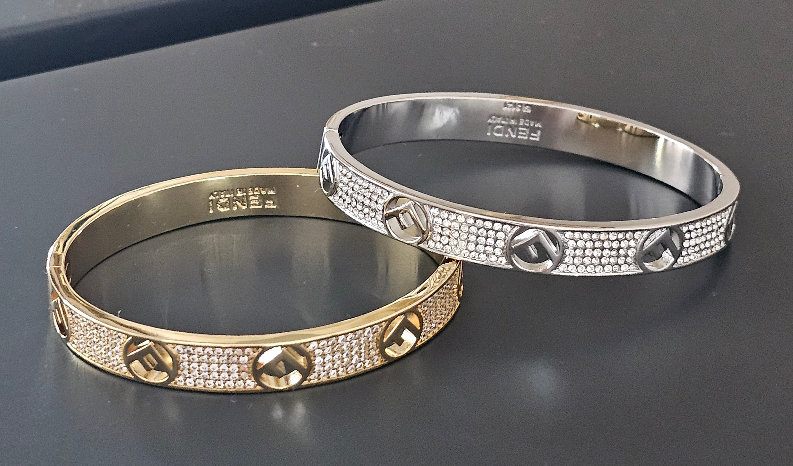 Fendi stones bangle