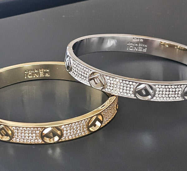 Fendi stones bangle