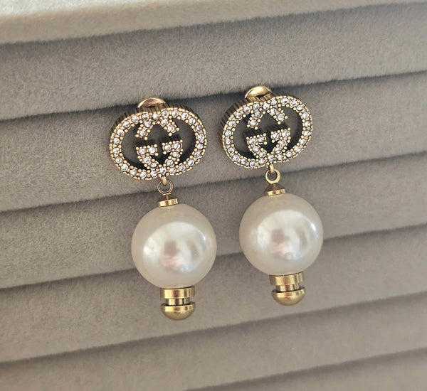 Gucci pearl earings