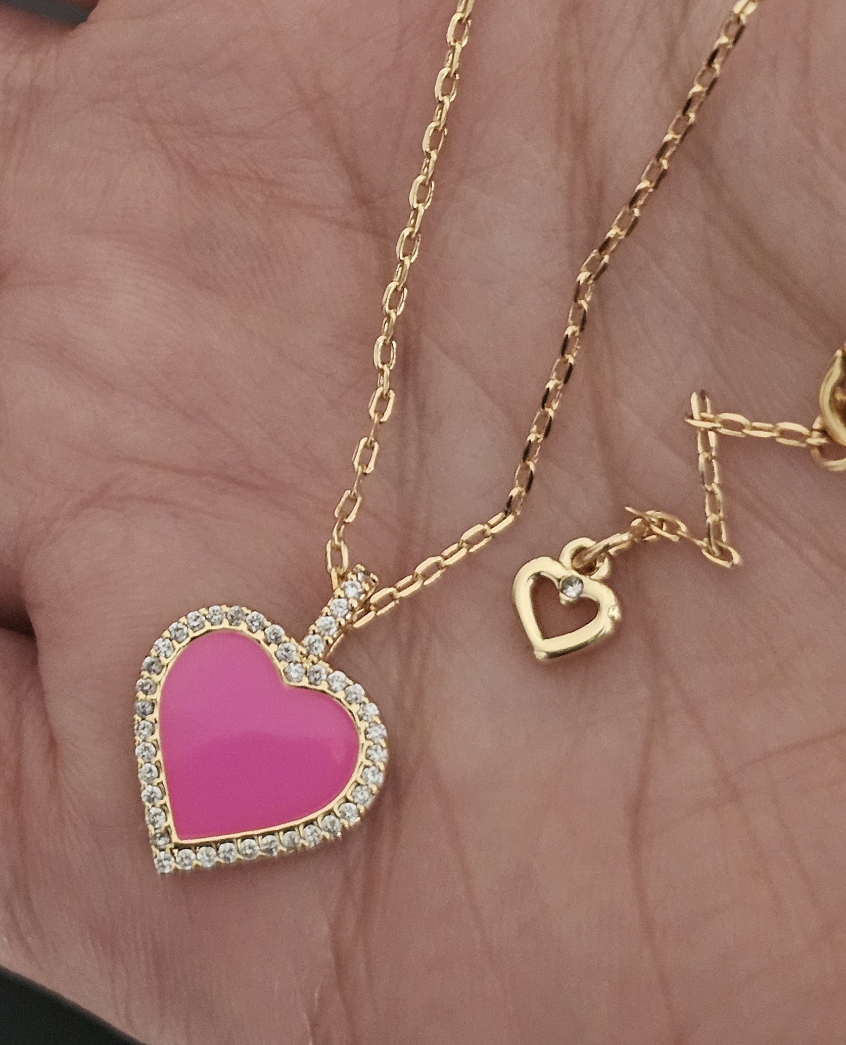 Katespade heart pendant