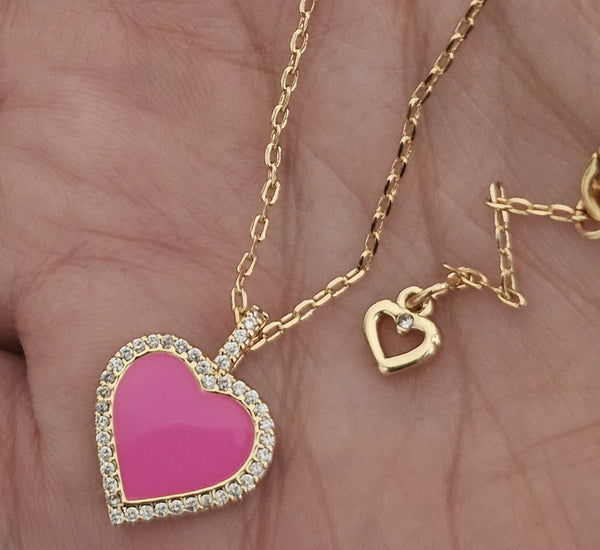 Katespade heart pendant