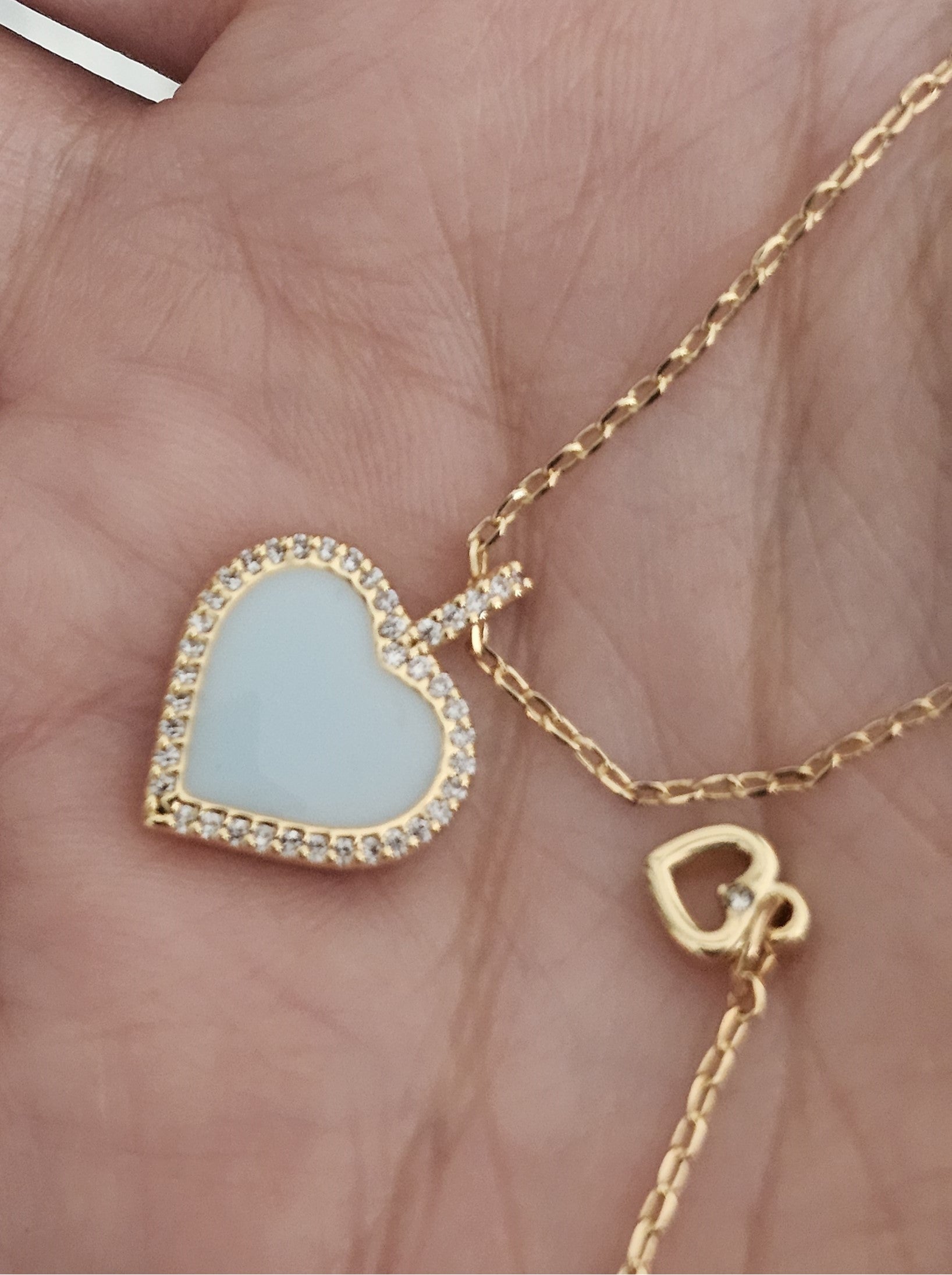 Katespade heart pendant
