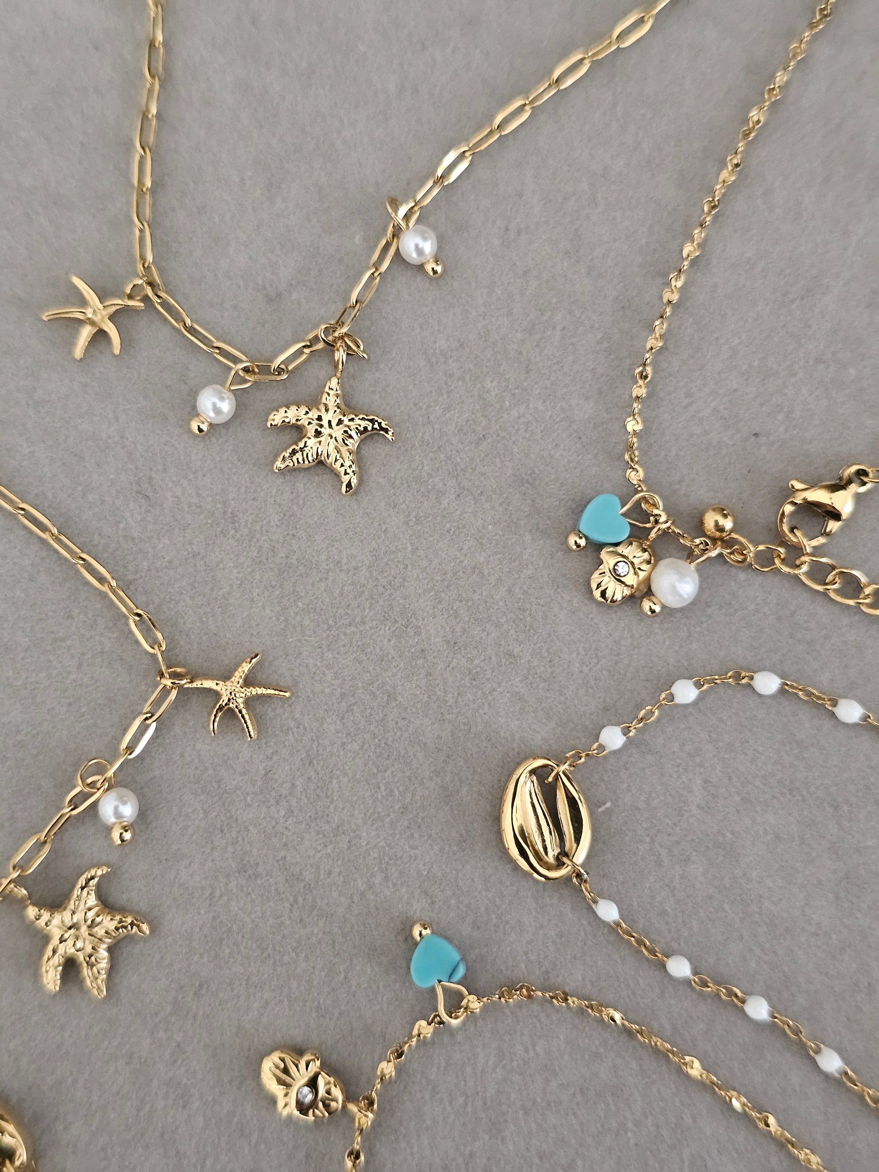 Gold bracelets
