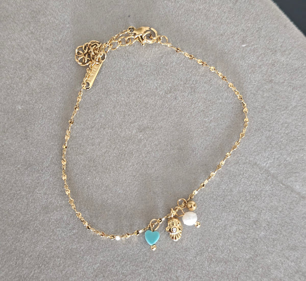 Gold bracelets