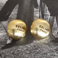 Celine round studs