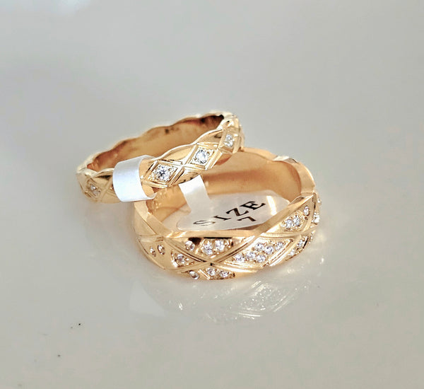 Chanel rings (Thin band)