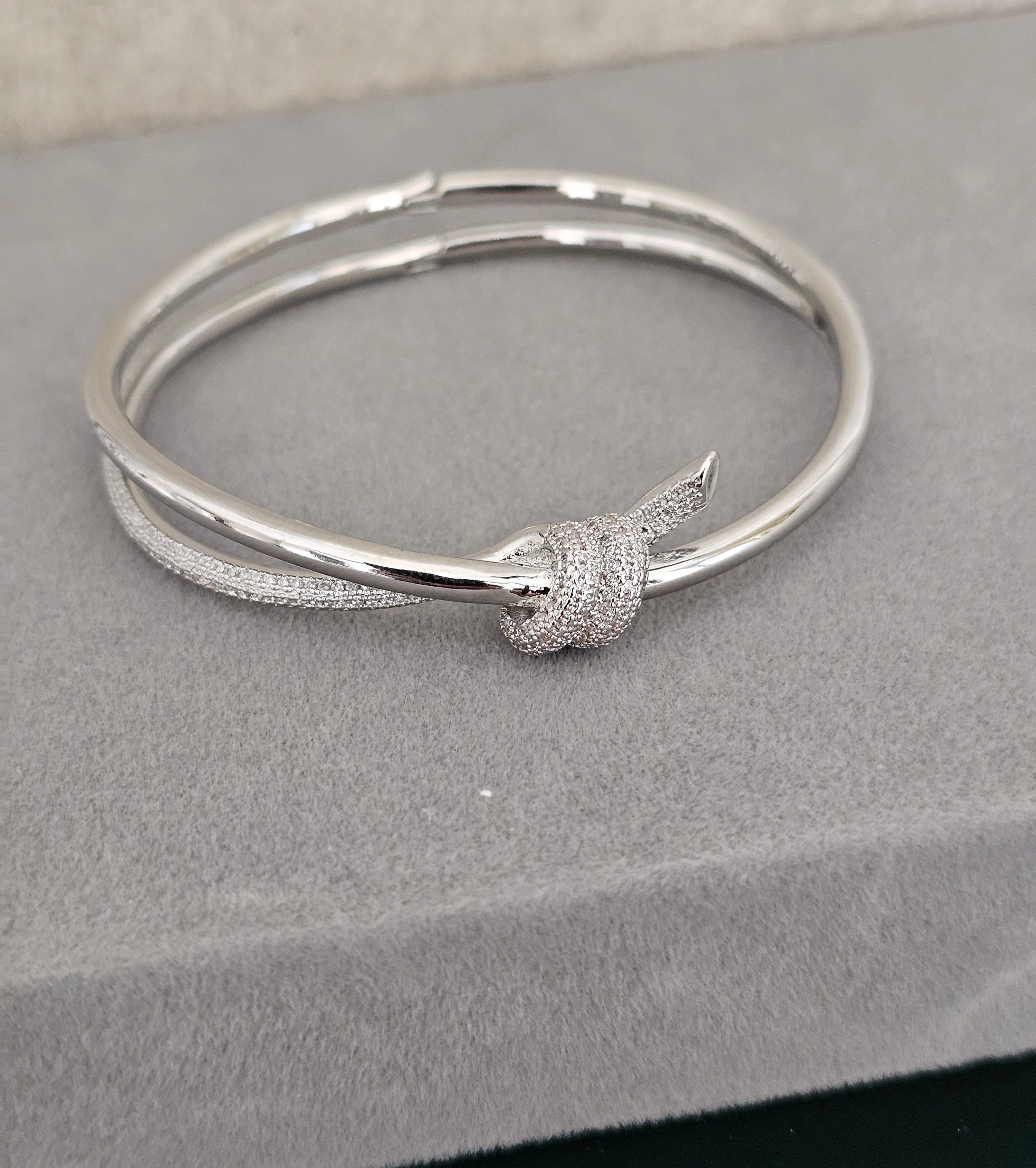 Tiffany and Co spiral bangle