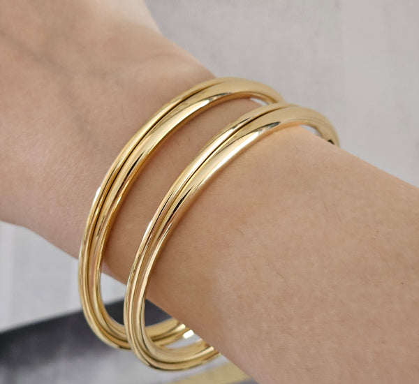 Gold pipe cuff