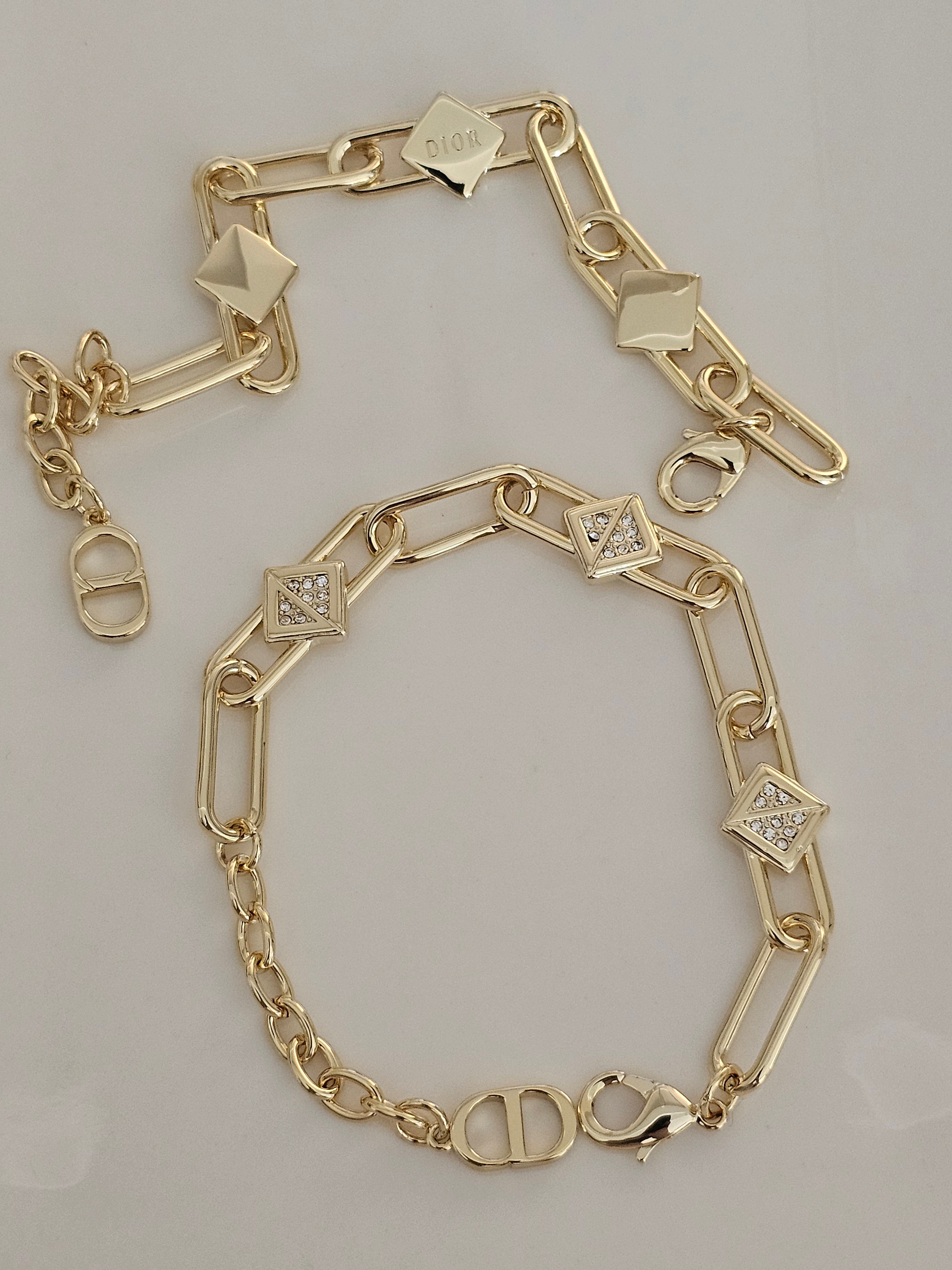 Dior link bracelet