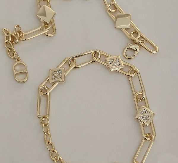 Dior link bracelet