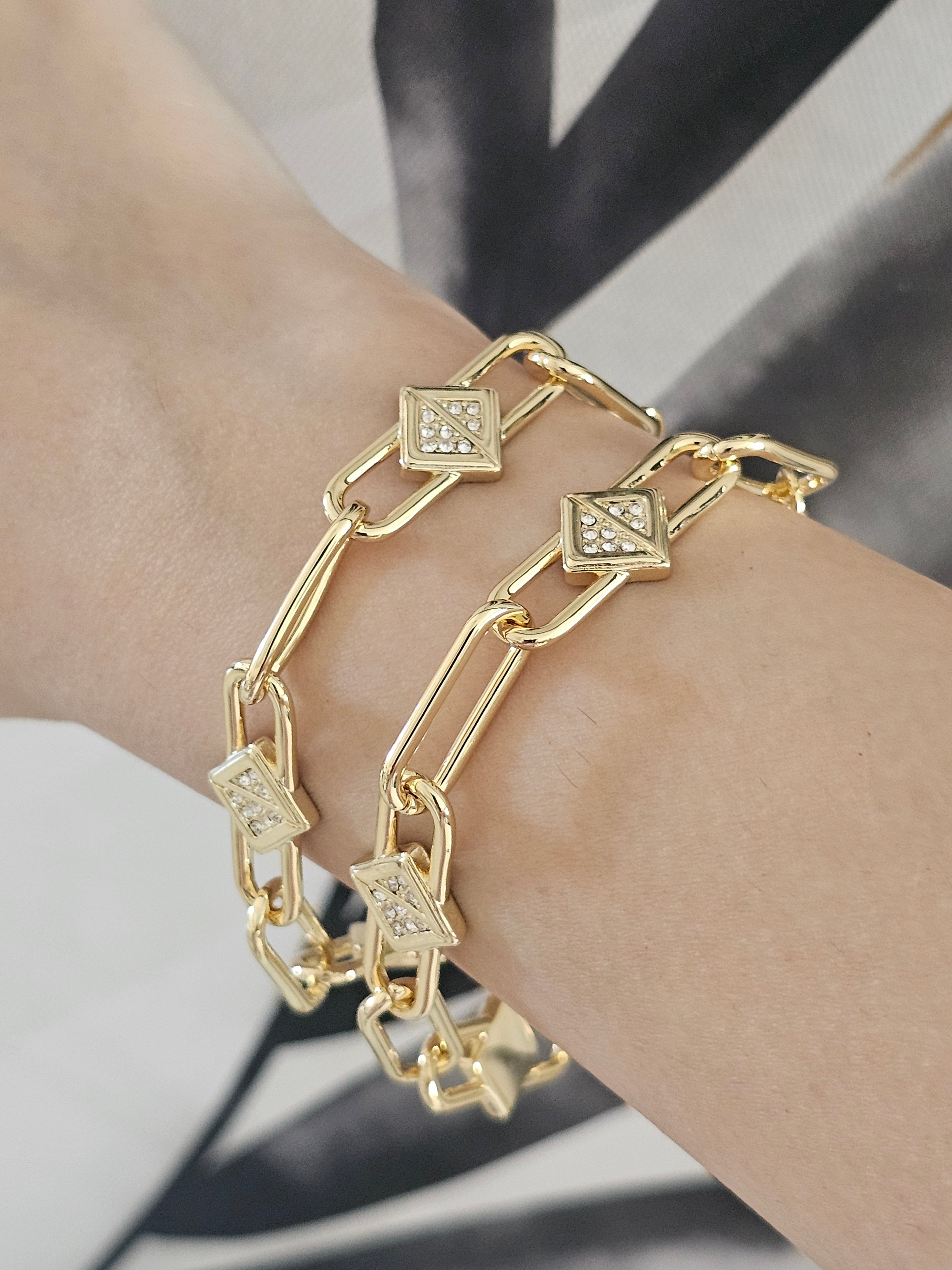 Dior link bracelet