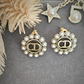 Dior pearl circles