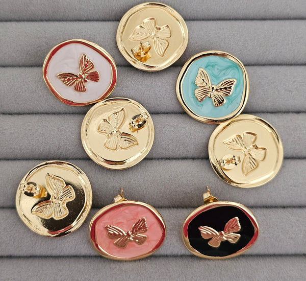 Round butterfly tops
