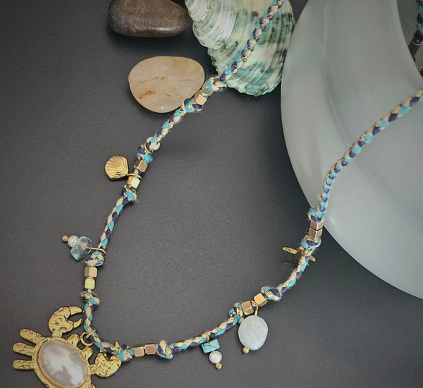 Crab necklace