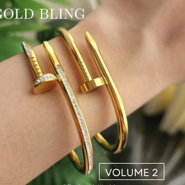 Cartier Nail Bangle (gold)