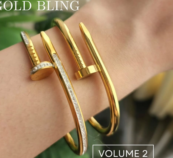 Cartier Nail Bangle (gold)