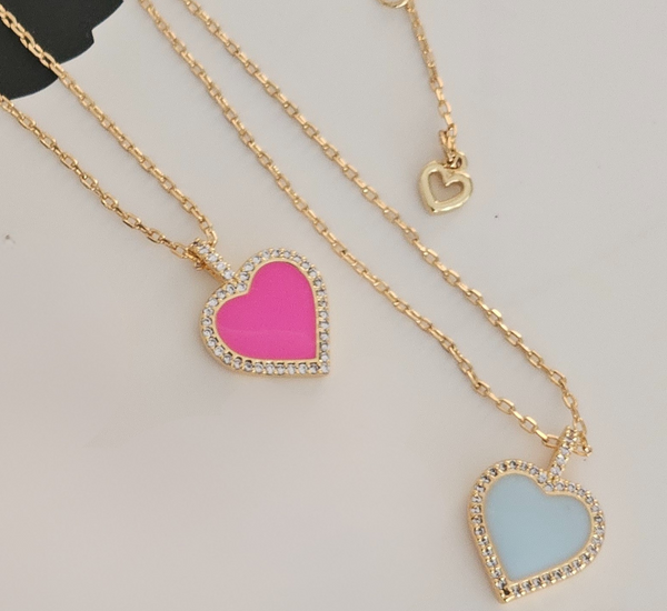 Katespade heart pendant